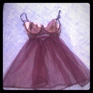 Victoria’s Secret lingerie size 34C.